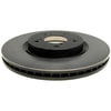 ACDelco 18A2687A Disc Brake Rotor Disc Brake Rotor - 5 Lug Holes, Cast Iron, Non-Coated, Plain Solid, Front