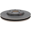 18A2822A by ACDELCO - Disc Brake Rotor - 6 Lug Holes, Cast Iron, Non-Coated, Plain, Vented, Front