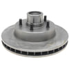 ACDelco 18A2A Disc Brake Rotor and Hub Assembly Disc Brake Rotor and Hub Assembly - 5 Lug Holes, Non-Coated, Plain