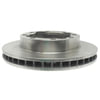 18A489A by ACDELCO - Disc Brake Rotor - 8 Lug Holes, Cast Iron, Non-Coated, Plain, Vented, Front