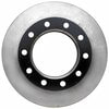 18A717 by ACDELCO - Disc Brake Rotor - 10 Lug Holes, Cast Iron, Plain, Turned Ground, Vented, Rear