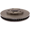 18A812A by ACDELCO - Disc Brake Rotor - 5 Lug Holes, Cast Iron, Non-Coated, Plain, Vented, Front