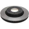 18A1756 by ACDELCO - Disc Brake Rotor - 6 Lug Holes, Cast Iron, Plain, Turned Ground, Vented, Front
