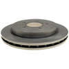 ACDelco 18A1809A Disc Brake Rotor Disc Brake Rotor - 5 Lug Holes, Cast Iron, Non-Coated, Plain, Vented, Rear