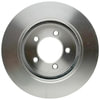 ACDelco 18A2352 Disc Brake Rotor Disc Brake Rotor - 5 Lug Holes, Cast Iron, Painted, Plain Vented, Front