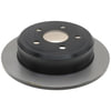 ACDelco 18A2465 Disc Brake Rotor Disc Brake Rotor - 5 Lug Holes, Cast Iron, Painted, Plain Solid, Rear
