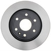 18A2497A by ACDELCO - Disc Brake Rotor - 6 Lug Holes, Cast Iron, Non-Coated, Plain, Vented, Front