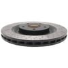 18A2535 by ACDELCO - Disc Brake Rotor - 5 Lug Holes, Cast Iron, Plain Turned, Vented, Front