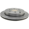 ACDelco 18A2543A Disc Brake Rotor Disc Brake Rotor - 6 Lug Holes, Cast Iron, Non-Coated, Plain, Vented, Rear