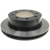 18A926 by ACDELCO - Disc Brake Rotor - 8 Lug Holes, Cast Iron, Plain, Turned Ground, Vented, Rear