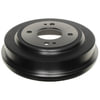 ACDelco 18B134 Brake Drum Brake Drum - Rear, Turned, Cast Iron, Regular, Plain Cooling Fins