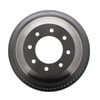 18B254A by ACDELCO - Brake Drum - Rear, 8 Bolt Holes, 6.5" Bolt Circle, Directional, Cast Iron