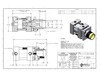 APSCO C-2533 Hydraulic Cylinder Hydraulic Cylinder - Dump Pump Actuator, Non-Metering, Williams