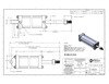 APSCO C-5072 Hydraulic Cylinder Hydraulic Cylinder - Tailgate Latch, 2.5" Bore x 8" Stroke, Double Acting