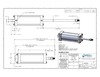 C-6023S by APSCO - Hydraulic Cylinder - Tailgate Latch, 3.5" Bore x 8" Stroke, Stainless Steel Rod