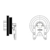 Kit Masters 010018982 Engine Cooling Fan Clutch Pulley Bracket Kysor-Style Hub - New