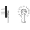 Kit Masters 010019574 Engine Cooling Fan Clutch Pulley Bracket Kysor-Style Hub - New