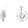 Kit Masters 010019787 Engine Cooling Fan Clutch Pulley Bracket Kysor-Style Hub - New