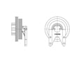 Kit Masters 010020074 Engine Cooling Fan Clutch Pulley Bracket Kysor-Style Hub - New