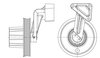 Kit Masters 010020174 Engine Cooling Fan Clutch Pulley Bracket Kysor-Style Hub - New
