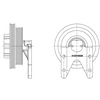 Kit Masters 010020282 Engine Cooling Fan Clutch Pulley Bracket Kysor-Style Hub - New