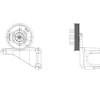 Kit Masters 010020392 Engine Cooling Fan Clutch Pulley Bracket Kysor-Style Hub - New