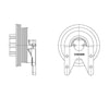 Kit Masters 010020429 Engine Cooling Fan Clutch Pulley Bracket Kysor-Style Hub - New