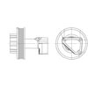 Kit Masters 010020533 Engine Cooling Fan Clutch Pulley Bracket Kysor-Style Hub - New