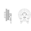 Kit Masters 010020738 Engine Cooling Fan Clutch Pulley Bracket Kysor-Style Hub - New