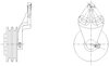 Kit Masters 1077-07899-01 Engine Cooling Fan Clutch Pulley Bracket Kysor-Style Hub - New