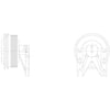 Kit Masters 1077-08079-07 Engine Cooling Fan Clutch Pulley Bracket Kysor-Style Hub - New