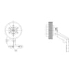 Kit Masters 1077-09075-04 Engine Cooling Fan Clutch Pulley Bracket Kysor-Style Hub - New