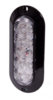 Maxxima M63320RCL Marker Light - Oval, Red, Clear Lens
