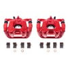 PowerStop Brakes S5536 Disc Brake Caliper Set Red Powder Coated Calipers