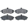 ACDelco 17D941C Disc Brake Pad Set Disc Brake Pad Set - Front, Bonded, Ceramic, without Mounting Hardware