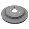 ACDelco 177-1088 Disc Brake Rotor Disc Brake Rotor - 6 Lug Holes, Cast Iron, Plain, Turned Coated, Vented, Rear