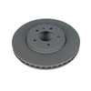 ACDelco 177-1096 Disc Brake Rotor Disc Brake Rotor - 5 Lug Holes, Cast Iron, Plain, Turned Painted, Vented, Front