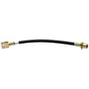 ACDelco 18J783 Brake Hydraulic Hose Brake Hydraulic Hose - 12.81" Corrosion Resistant Steel, EPDM Rubber