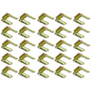 18K2328 by ACDELCO - Brake Hydraulic Hose Lock Clip - Front, Push In, Silver, U-Shape