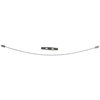 18P1484 by ACDELCO - Parking Brake Cable - 13.80" Cable, Fixed Wire Stop End, Steel
