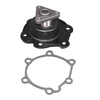 ACDelco 252-257 Engine Water Pump Engine Water Pump - 3 Hub Holes, Steel, Reverse Impeller, 6 Vane, Timing belt