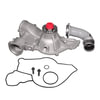 ACDelco 252-724 Engine Water Pump Engine Water Pump - 4 Hub Holes, Steel, Reverse Impeller, 7 Vane, Timing belt