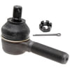 ACDelco 46A0249A Steering Tie Rod End Steering Tie Rod End - Outer, Male, Natural, Steel, with Castle Nut