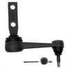 ACDelco 46C1125A Steering Idler Arm Steering Arm - 2 Bracket Holes, Natural, Plain, L-Shaped, with Castle Nut