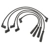 ACDelco 914T Spark Plug Wire Set Spark Plug Wire Set - Solid Boot, Premium Silicone Insulation, Snap Lock