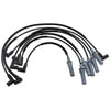 ACDelco 9466L Spark Plug Wire Set Spark Plug Wire Set - Solid Boot, Silicone Rubber Insulation, Snap Lock