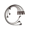 ACDelco 726RR Spark Plug Wire Set Spark Plug Wire Set - Solid Boot, Silicone Insulation, Snap Lock, 6 Wires