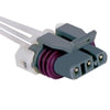 ACDelco PT1799 Multi-Purpose Wire Connector Multi-Purpose Wire Connector - 3 Female Blade Pin Terminals, Oval