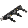 ACDelco D588 Ignition Coil Ignition Coil - 5 Male Blade Terminals, Female Connector, Rectangular Coil