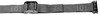 Kinedyne 651201 Cambuckle Tie Down Strap 2" by 12' Logistic Cam Buckle Strap with Spring Loaded Series E or A Fittings